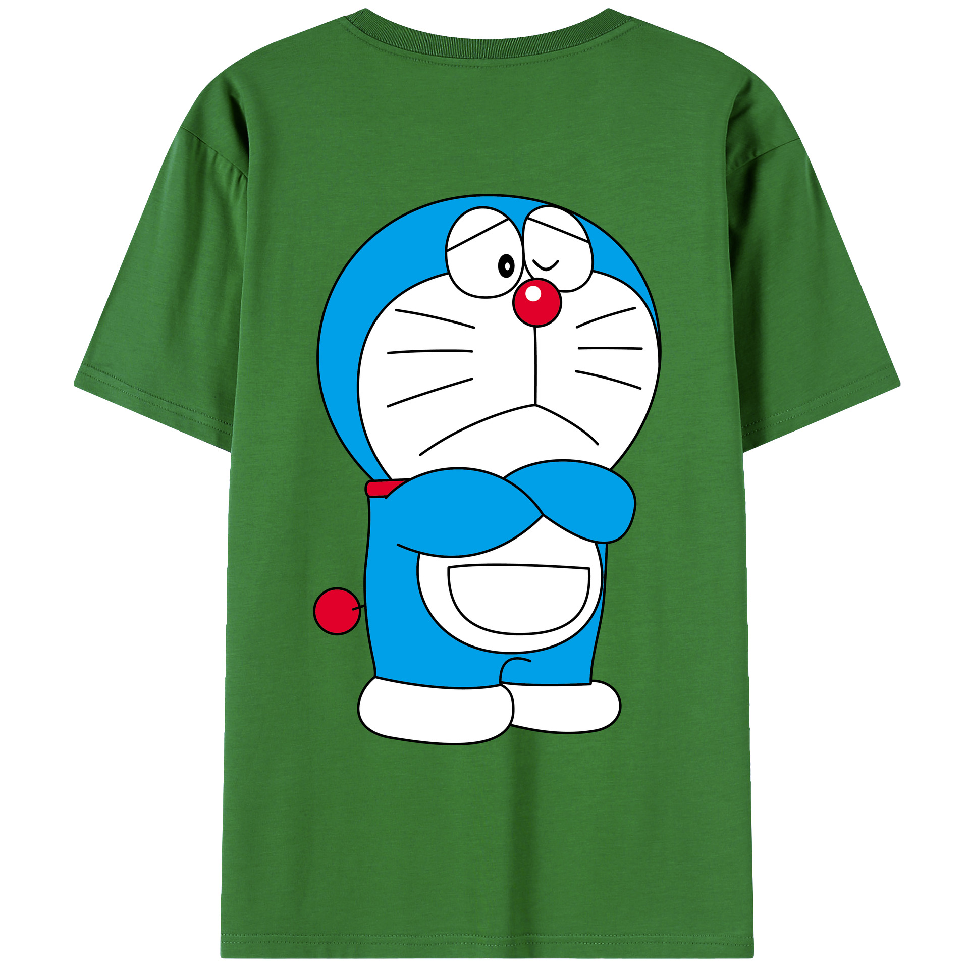 （画像用） ドラえもん Doraemon レディース半袖Tシャツ(バックプリント)